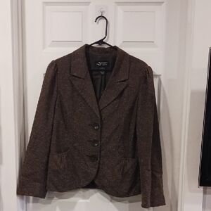Sag Harbor Dark Brown Blazer
